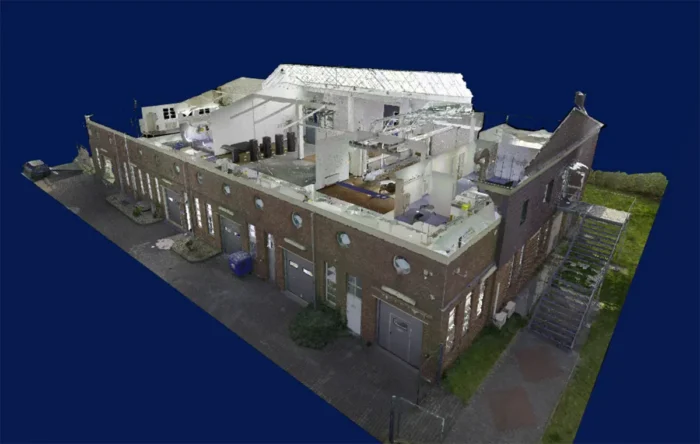 Digitaler Zwilling eines Gebäudes